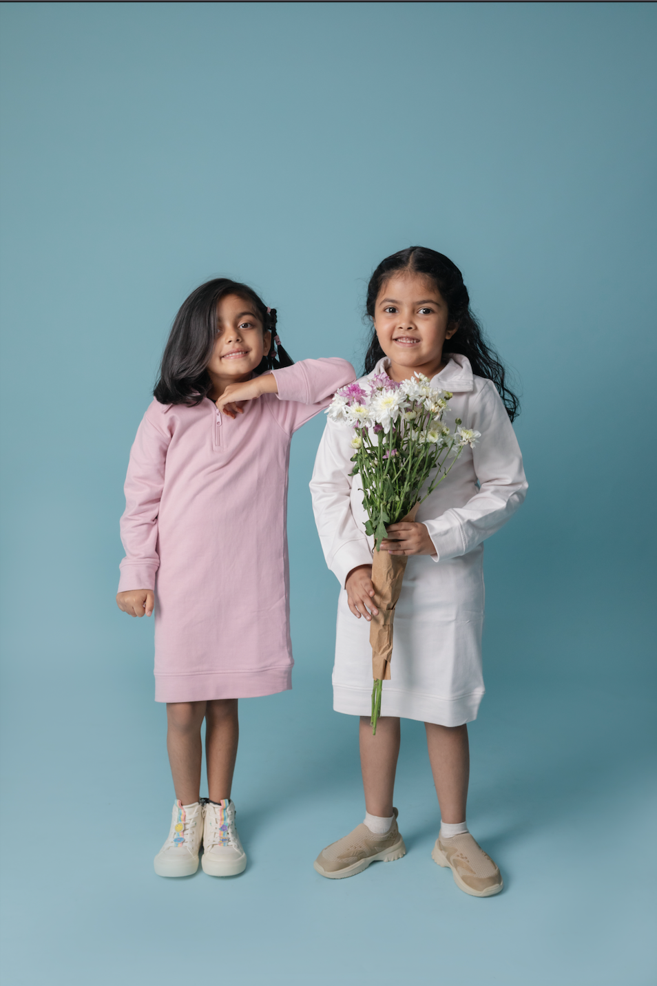 Stylish Sweatshirt Dress for Girls The Tot Edit. Stylish Sweatshirt Dress for Girls The Tot Edit.