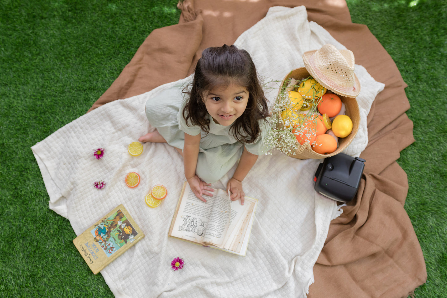 Organic Muslin Girls Dress