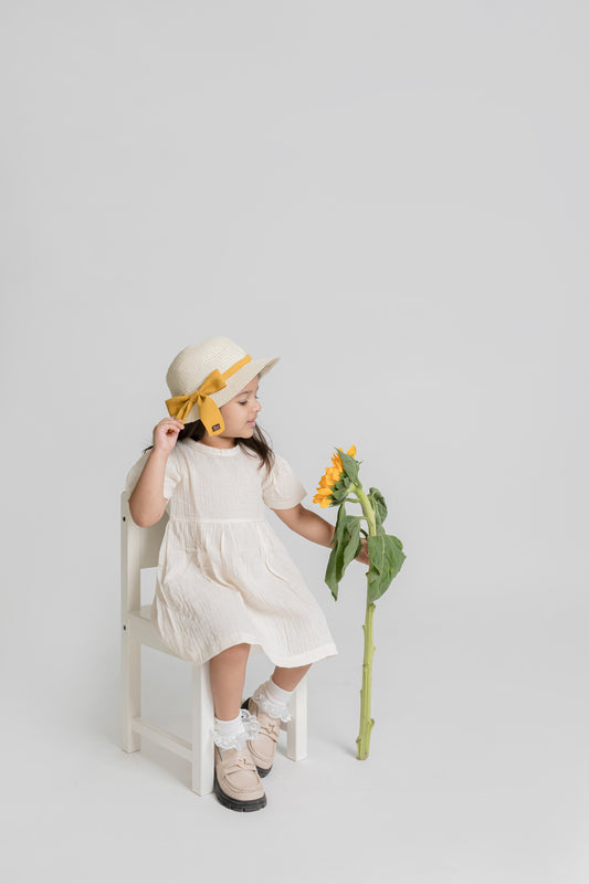Organic Muslin Girls Dress