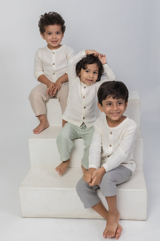 Classic Shirt and Trousers Sets for Boys