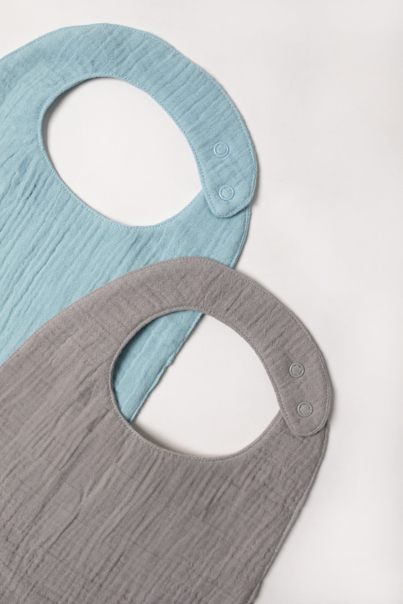 Organic Muslin Cotton Bibs (Pack of 2)