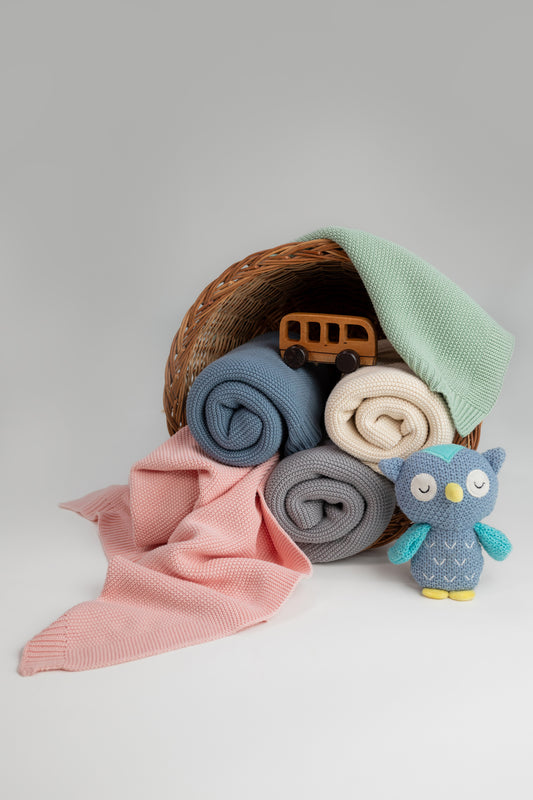 Blankets - 100% Organic Cotton Knits